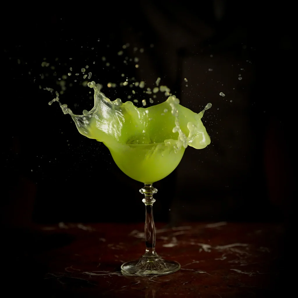 Cocktail menu at Papagalos restaurant